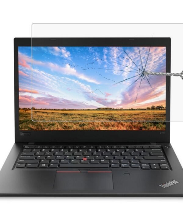 0.4mm 9H Surface Hardness Full Screen Tempered Glass Film for Lenovo ThinkPad L480 14 inch