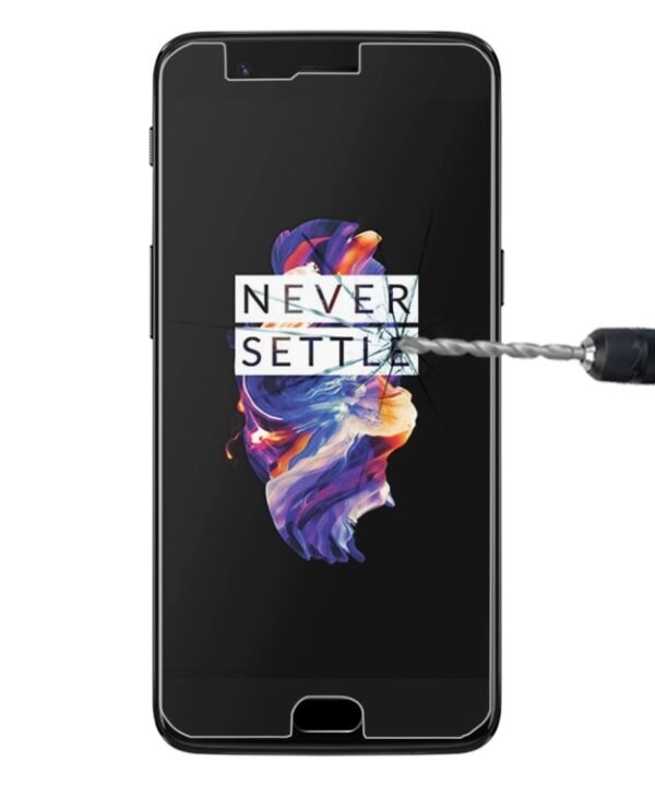 For OnePlus 5 0.3mm 9H Surface Hardness 2.5D Explosion-proof Non-full Screen Tempered Glass Screen Film