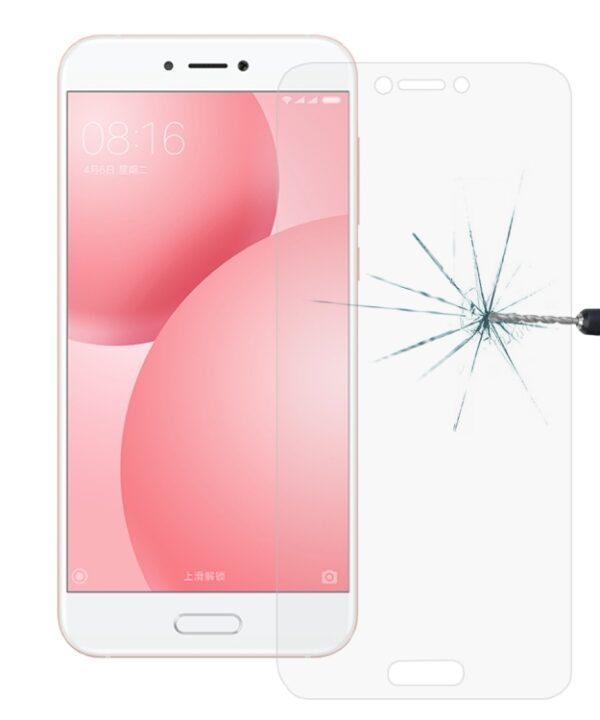 For Xiaomi Mi 5c 0.26mm 9H Surface Hardness Explosion-proof Non-full Screen Tempered Glass Screen Film
