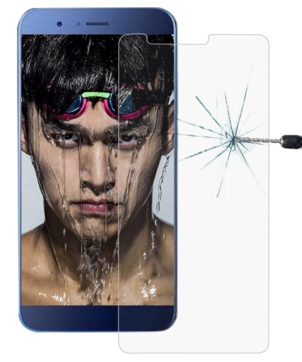 For Huawei Honor V9 0.26mm 9H Surface Hardness Explosion-proof Non-full Screen Tempered Glass Screen Film