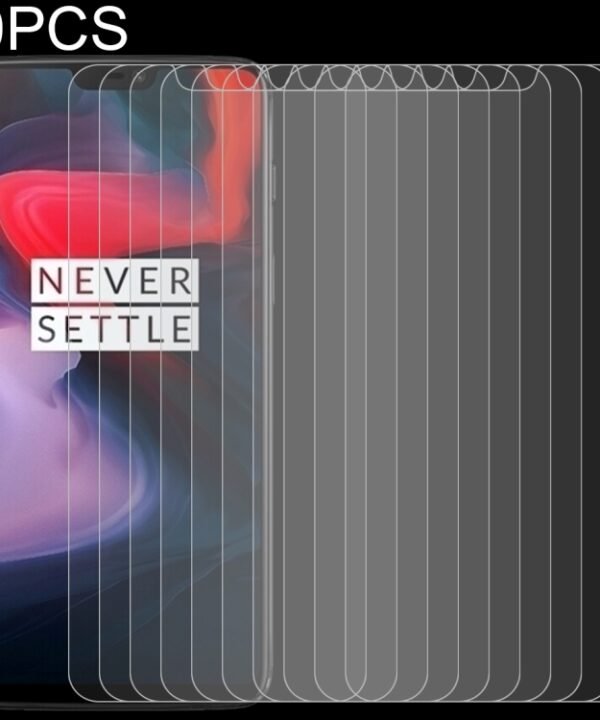 10 PCS 0.26mm 9H 2.5D Tempered Glass Film for OnePlus 6