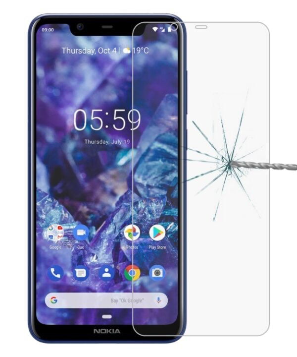 0.26mm 9H 2.5D Tempered Glass Film for Nokia 5.1 Plus (Nokia X5)