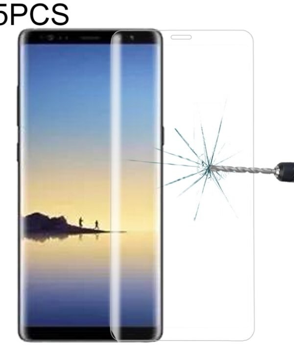 25 PCS For Galaxy Note 8 0.3mm 9H Surface Hardness 3D Curved Silk-screen Full Screen Tempered Glass Screen Protector, For Galaxy Note 8, For Galaxy Note 8 (25 PCS), For Galaxy Note 8, Silk-screen