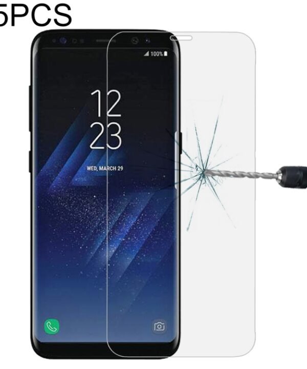 25 PCS For Galaxy S8 Full Screen Tempered Glass Screen Protector, For Galaxy S8