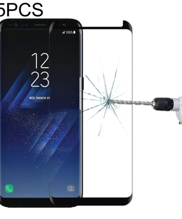 25 PCS For Galaxy S8 / G950 Case Friendly Screen Curved Tempered Glass Film, For Galaxy S8 / G950