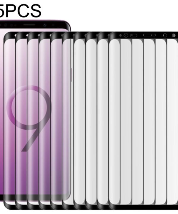 25 PCS For Galaxy Note9 0.3mm 9H Surface Hardness 3D Curved Edge Full Screen Tempered Glass Film