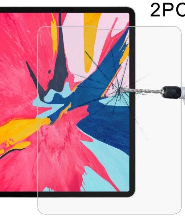 2 PCS 0.26mm 9H Surface Hardness 2.5D Explosion-proof Tempered Glass Film for iPad Pro 11 2018/2020/2021/2022 / iPad Air 4&5 10.9