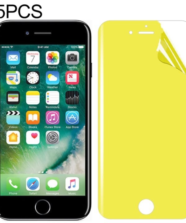 25 PCS For iPhone 7 Plus / 8 Plus Soft TPU Full Coverage Front Screen Protector