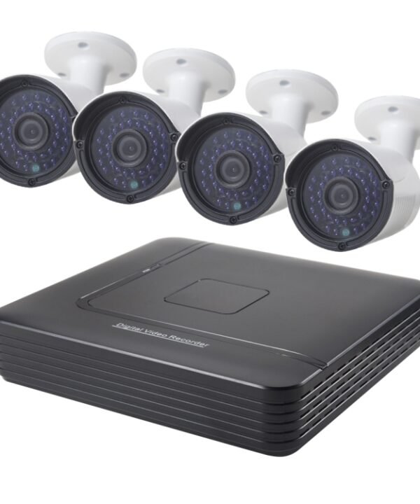 A4B2 4Ch Bullet IP Camera NVR Kit, Support Night Vision / Motion Detection, IR Distance: 20m, A4B2/Kit 720P, A4B2/Kit 1080P, A4B2/Kit 960P