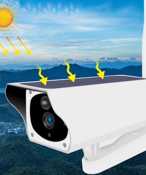 T1-2 2 Megapixel WiFi Version IP67 Waterproof Solar HD Monitor Camera without Battery & Memory, Support Infrared Night Vision & Motion Detection / Alarm & Voice Intercom & Mobile Surveillance