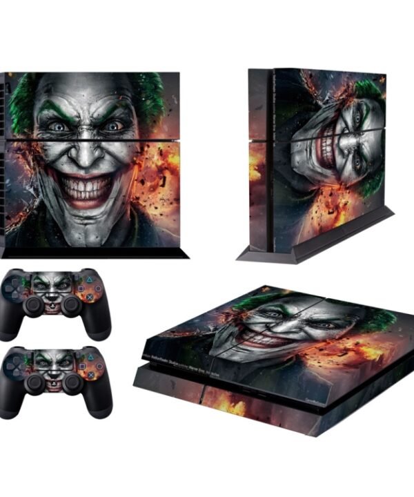 Clown Bucky Pattern Fashion Color Protective Film Sticker for Sony PS4