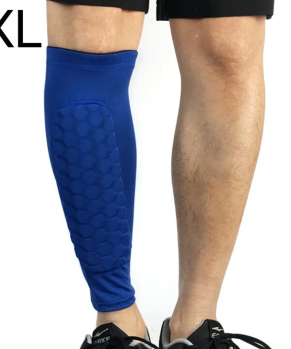 Football Anti-collision Leggings Outdoor Basketball Riding Mountaineering Ankle Protect Calf Socks Gear Protector, Size: XL, Size: XL