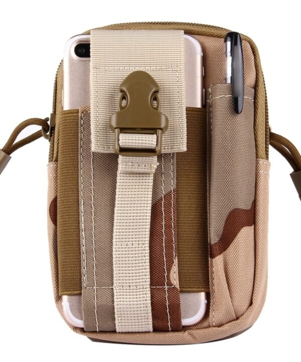 Stylish Multifunctional Outdoor Sports Running Hiking Riding Travelling Waist Bag Phone Camera Protective Case Card Pocket Wallet with Belt Bandage Binding Tape, Waist Bag