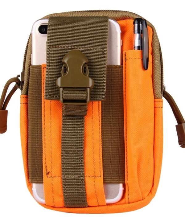 Stylish Multifunctional Outdoor Sports Running Hiking Riding Travelling Waist Bag Phone Camera Protective Case Card Pocket Wallet with Belt Bandage Binding Tape, Waist Bag
