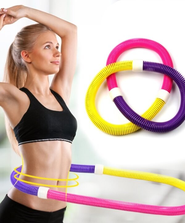 Adult Slimming Circle Waist Trimmer Workout Fitness Exercise Coil Flexible Soft Spring Fitness Circles, 0.9kg / 42cm