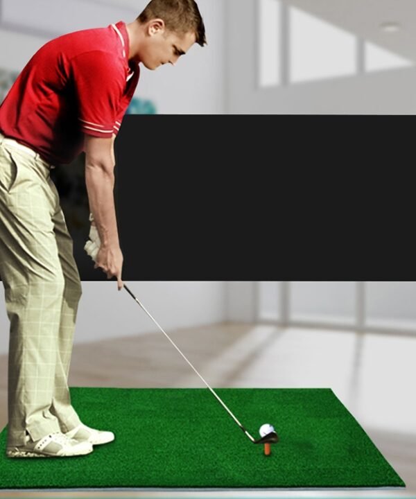 Indoor Golf Practice Mat EVA Materials Golf Exercise Mat with TEE Regular Edition, Size: 50*80cm