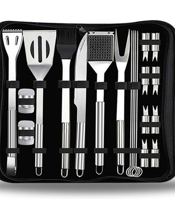 20 in 1 Outdoor Tableware Set Camping Barbecue Tableware Picnic Tool Set