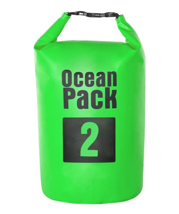 Outdoor Waterproof Bag Dry Sack PVC Barrel Bag, Capacity: 2L, Capacity: 2L (Green), Capacity: 2L (Sky Blue), Capacity: 2L (Yellow), Capacity: 2L (Black), Capacity: 2L (Dark Blue), Capacity: 2L (Orange), Capacity: 2L (Pink)