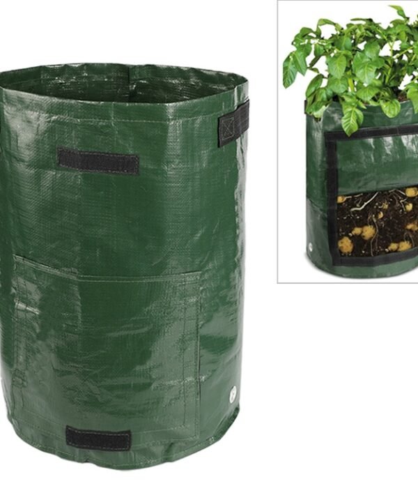 10 Gallons Potato Planting PE Bags Vegetable Planting Grow Bags Farm Garden Supplies, Size: 35cm x 50cm, 35cm x 50cm