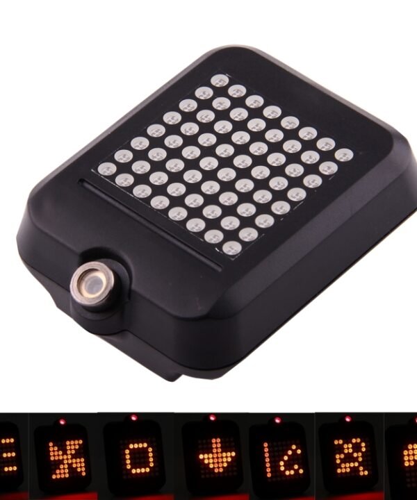 Bicycle Intelligent Wireless Control USB Rechargeable Turn Signal Light Bike Rear Brake Light with Laser & Mount Holder Strap