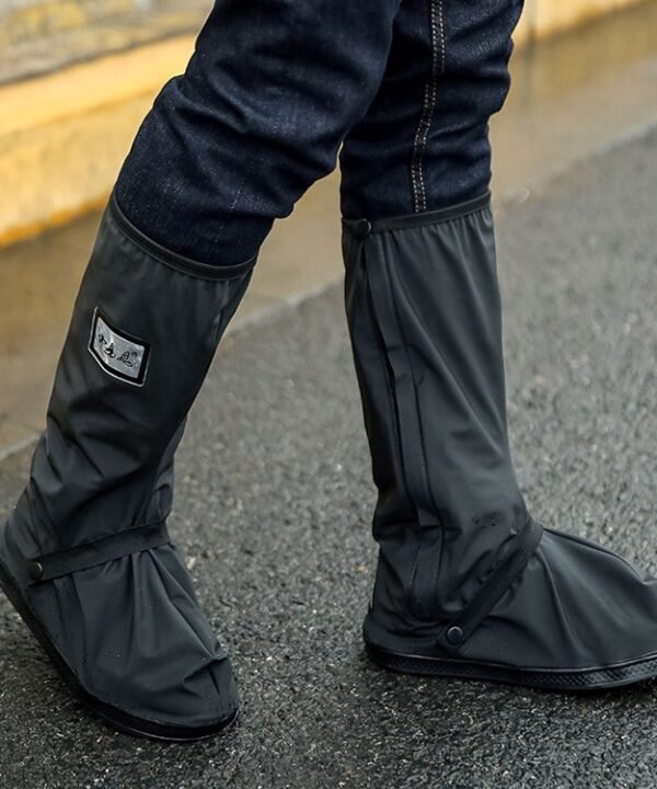 Outdoor High Tube Rainproof Snowproof Thickened Rain Shoes Size:XL, Size:XL