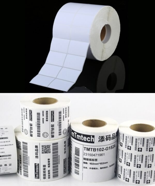 Label Printer Paper Sticker, Size: 30 x 50 mm（5000pcs Labels）