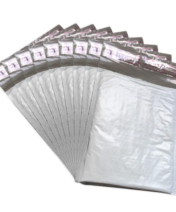 50pcs Self Seal Kraft Bubble Mailer Envelopes, Size: 14cm x 16cm, Custom Printing and Size are welcome