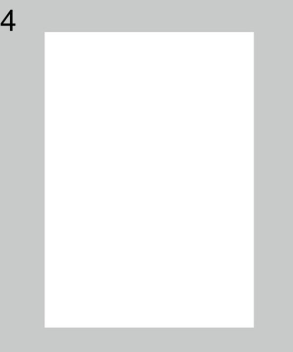 100pcs / Pack A4 Self-adhesive Printer Paper, A4 (White), A4