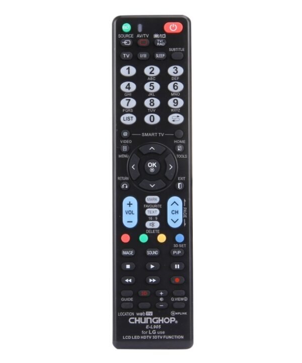 CHUNGHOP E-L905 Universal Remote Controller for LG LED LCD HDTV 3DTV