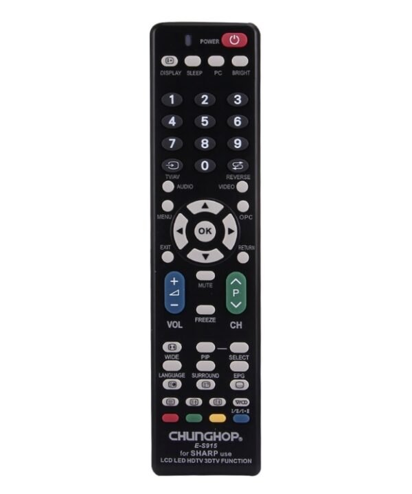 CHUNGHOP E-S915 Universal Remote Controller for SHARP LED TV / LCD TV / HDTV / 3DTV