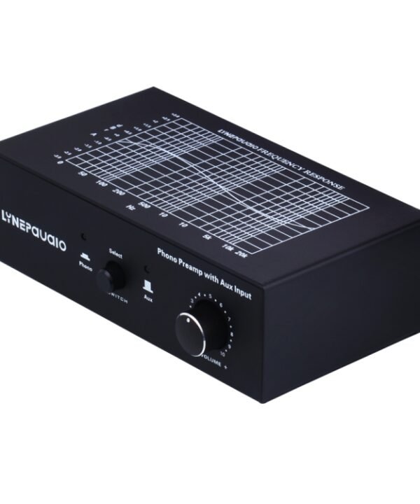 B855 LINEPAUDIO Phone Prephonograph Signal Amplifier with Auxiliary Input and Volume Control