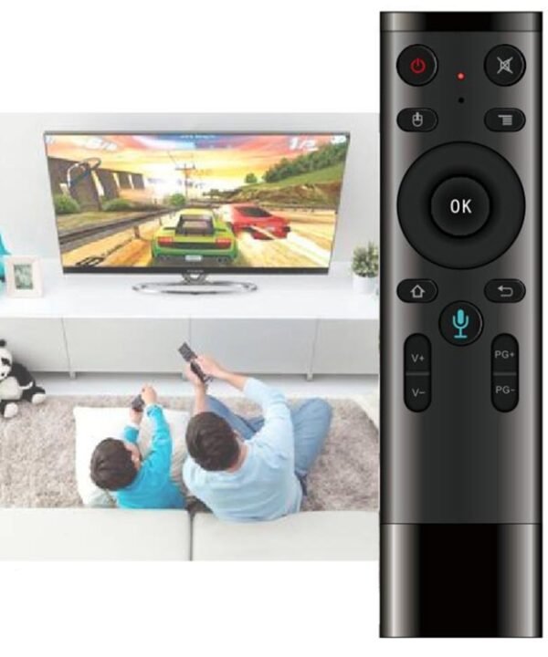 Q5 2.4G RF 3D Brushed Fashion Sense Universal Voice Version Air Mouse Remote Controller