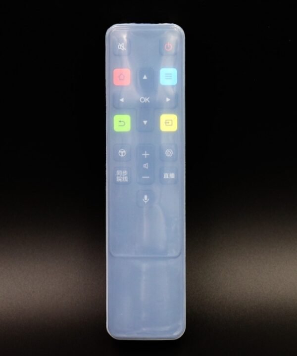 5 PCS TCL 4A Remote Control Waterproof Dustproof Silicone Protective Cover