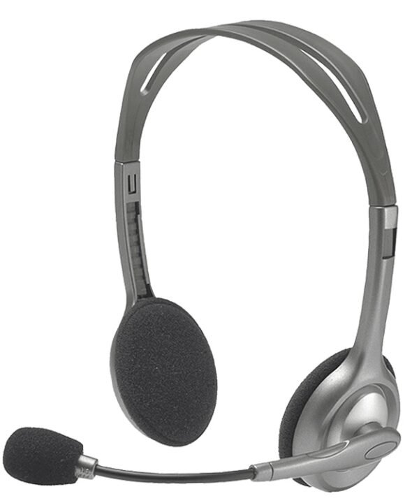 Logitech H110 Dual 3.5mm Audio Plugs Stereo Headset