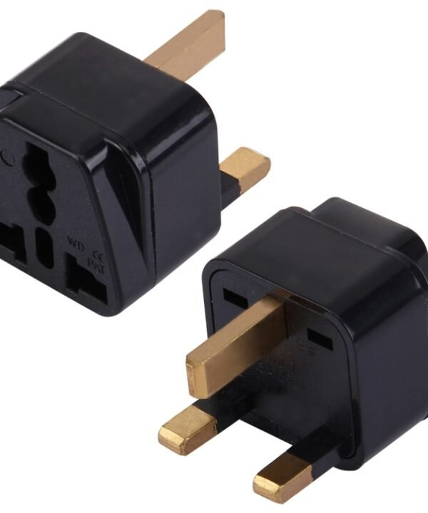 WD-7 Portable Universal to UK Plug Adapter Power Socket Travel Converter