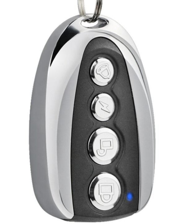 U-shaped 433Mhz Wireless Universal Copy Remote Control Metal 4 Key Garage Door Duplicator Mini Portable Key Controller