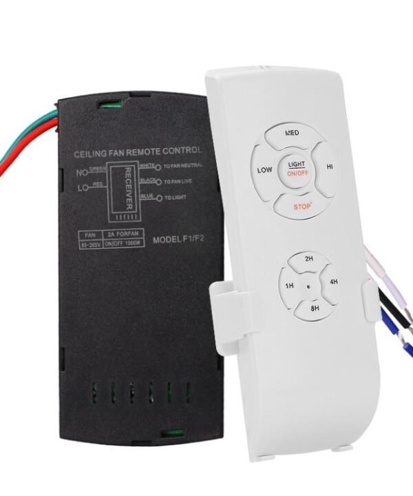 Universal Ceiling Fan Lamp Remote Control Kit 85-265V Timing Wireless Control Switch Adjusted Wind Speed Transmitter Receiver