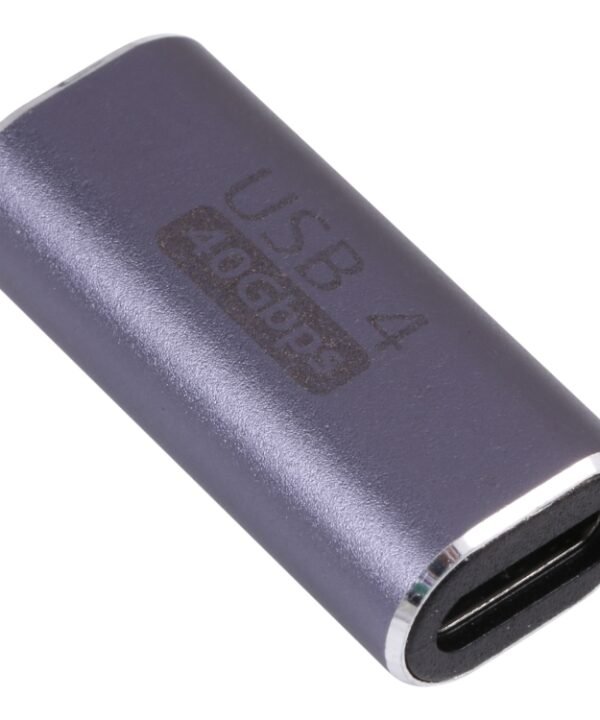 40Gbps USB-C / Type-C 4.0 Female to Female Alloy Adapter