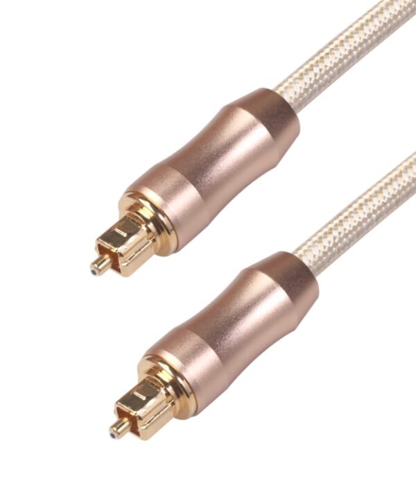 QHG02 SPDIF 2m OD6.0mm  Toslink FIBER Male to Male Digital Optical Audio Cable