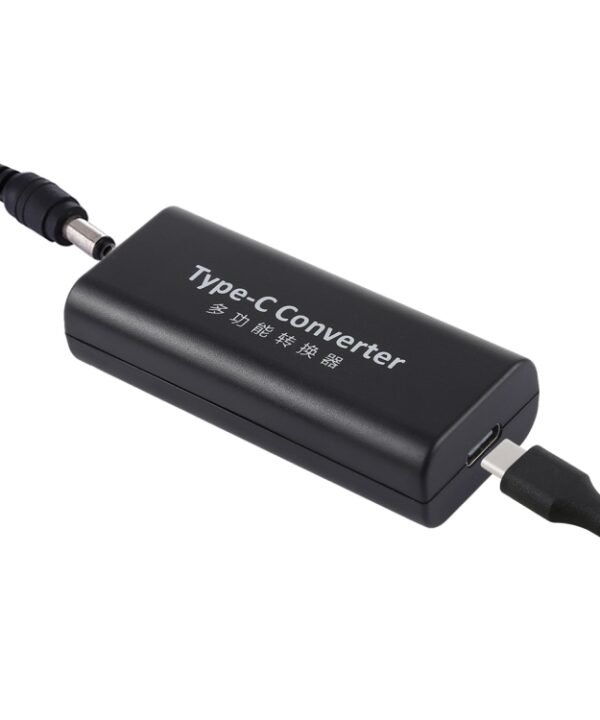 DC 5.5 x 2.1mm Power Jack Female to USB-C / Type C Female Power Connector Adapter with 30cm USB-C / Type C Cable