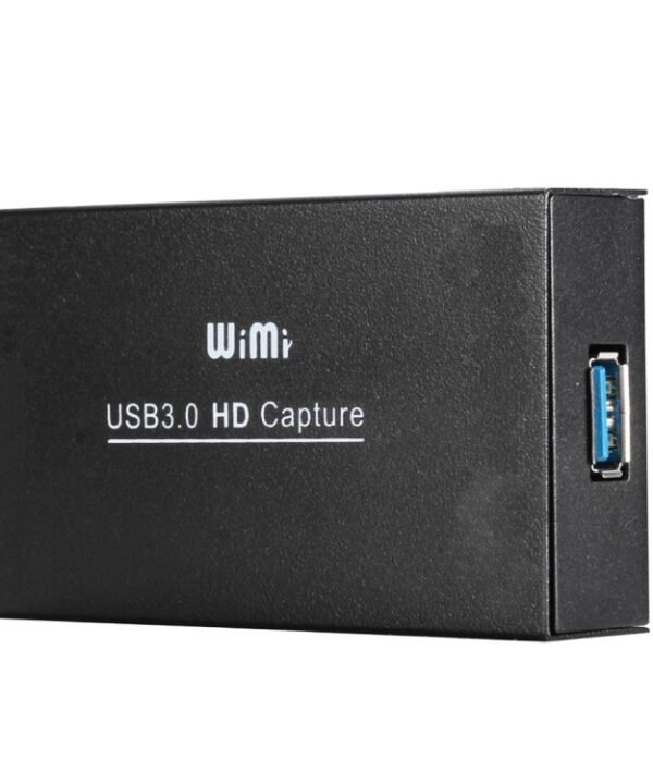 WIMI EC288 USB 3.0 HDMI 1080P Video Capture Device Stream Box, No Need Install Driver