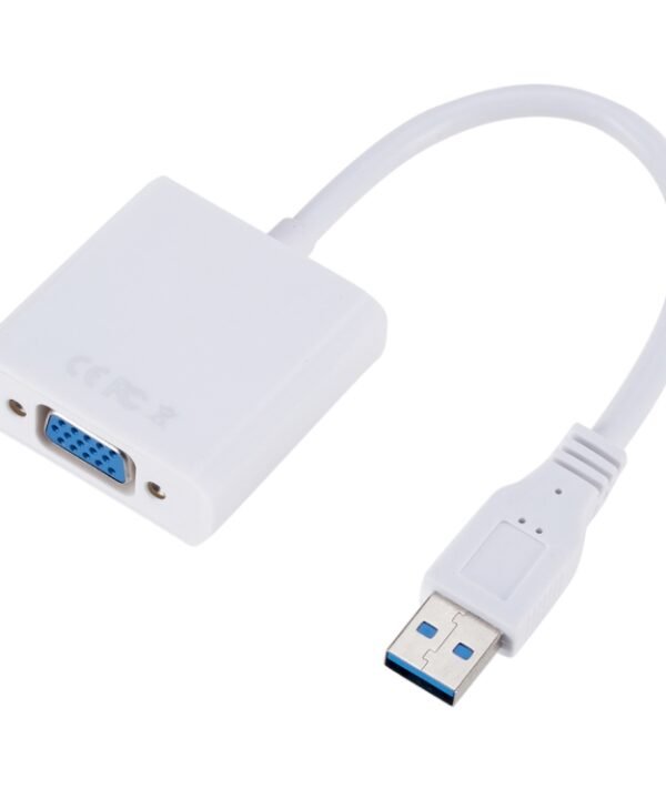 External Graphics Card Converter Cable USB3.0 to VGA, Resolution: 1080P, 1080P, 1080P (Black), 1080P (Blue)
