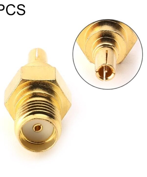 2 PCS SMA Female to CRC9 Male RF Coaxial Connector