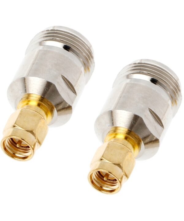 2 PCS SMA Male to N Female RF Coaxial Connector