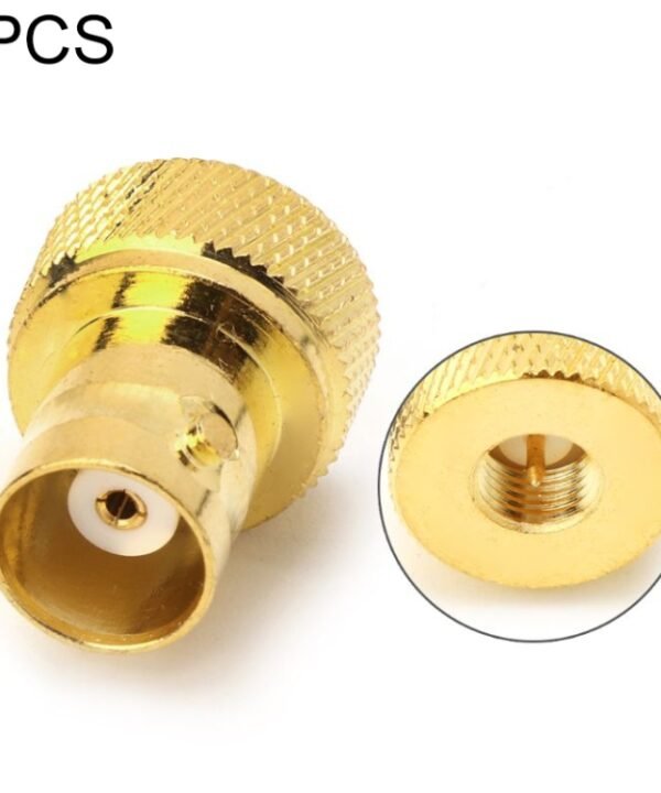 2 PCS BNC Female to SMA Male RF Coaxial Connector