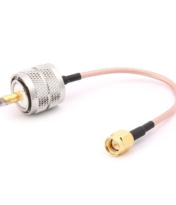 15cm UHF Male to SMA Male Pigtail Cable RF Coaxial Cable