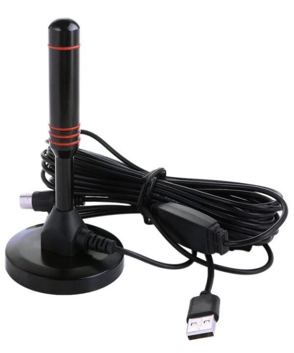 22dBi High Gain TV Antenna for DVB-T Television / USB TV Tuner with Amplifier Portable HDTV Booster