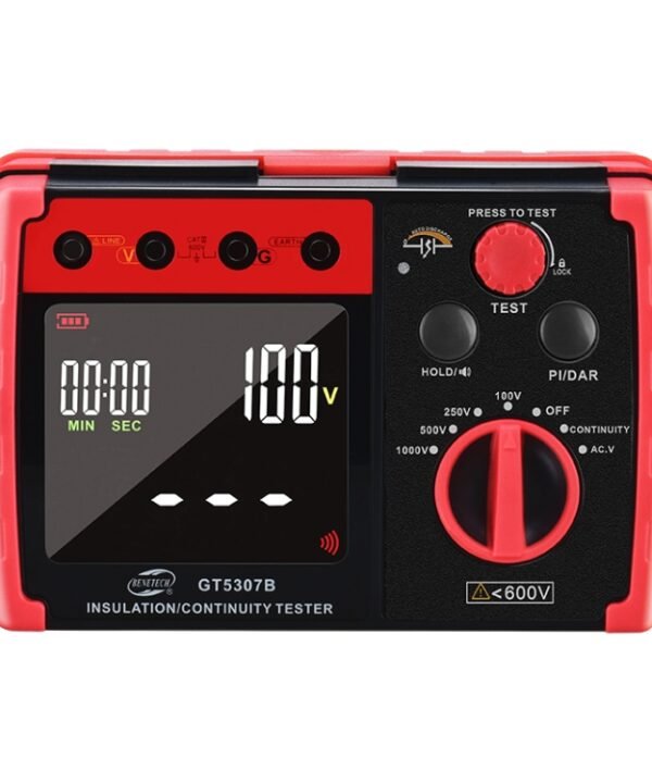 BENETECH GT5307B Professional LCD Digital Insulation Resistance Tester