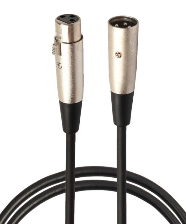 1m 3-Pin XLR Male to XLR Female MIC Shielded Cable Microphone Audio Cord