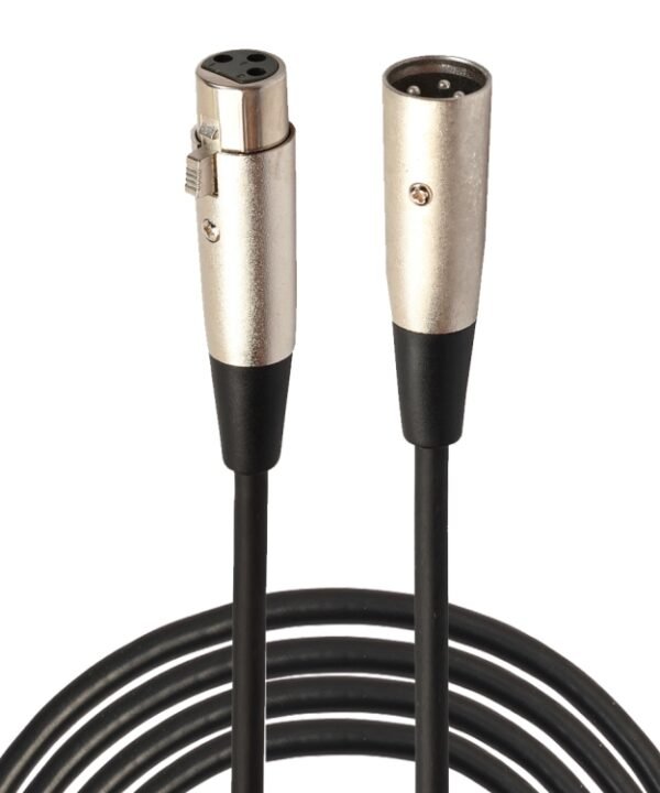 3m 3-Pin XLR Male to XLR Female MIC Shielded Cable Microphone Audio Cord